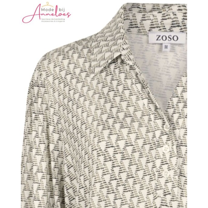 Z ZOSO poloshirt Maria Kit Sand Stone